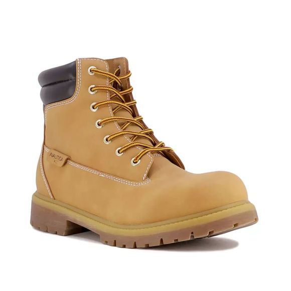 Nautica Men's Pattox Smooth Combat Work Boots SZ 13: NWT/ NO BOX - Picture 5 of 16